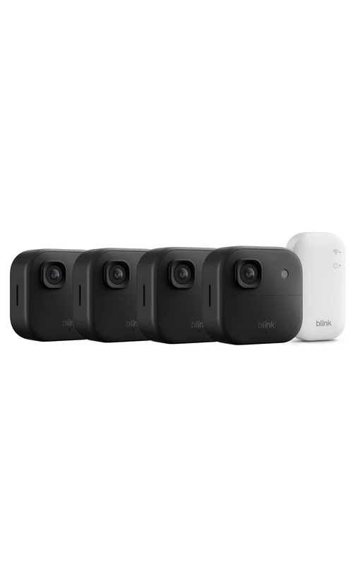 Blink Outdoor Camera 2K+ 4-Camera System with Sync Module