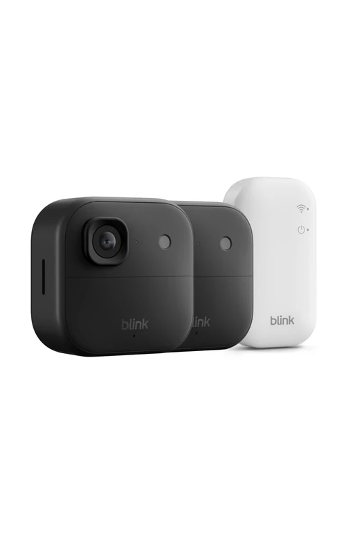 Blink Outdoor Camera 2K+ Wireless 2-Camera System - Black
