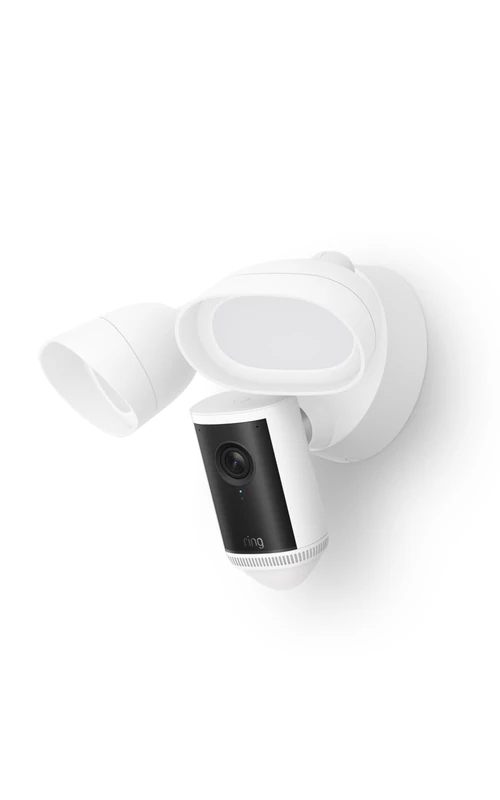 Certified Refurbished Ring Floodlight Cam Pro (newest gen) | Outdoor Security Camera | Retinal 4K, 10x Enhanced Zoom, 2000 Lumen Floodlights & Siren | 30-day free trial of Ring Subscription Plan