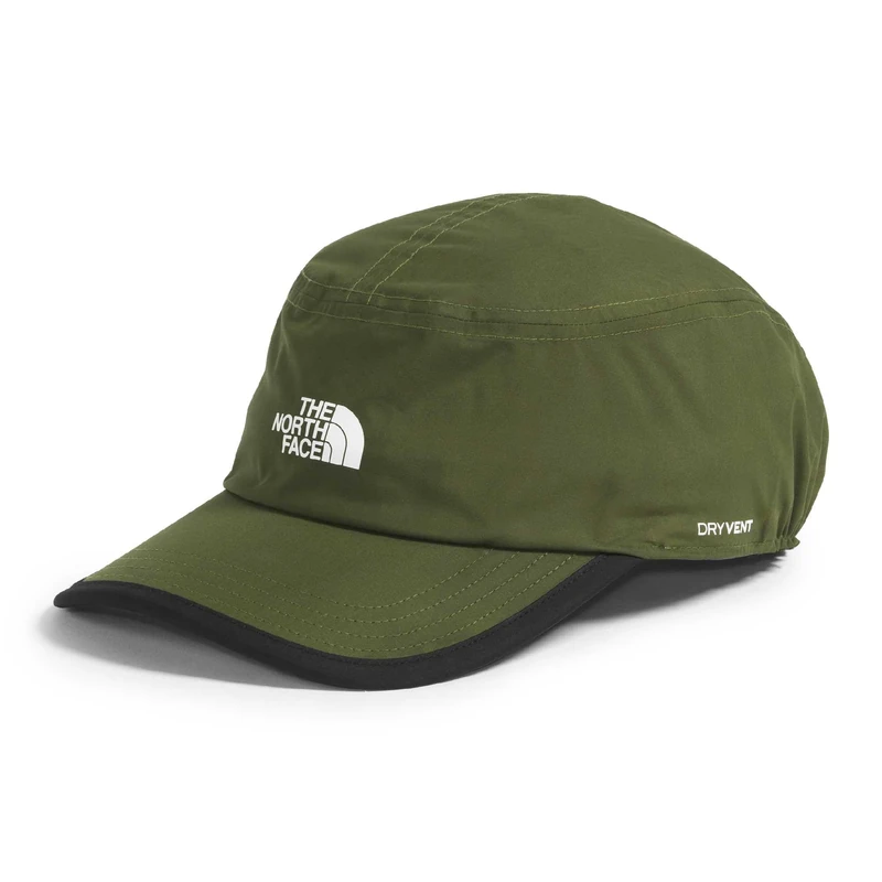 The North Face Unisex Antora Rain Hat, Woodland Green/TNF Blac, L/XL