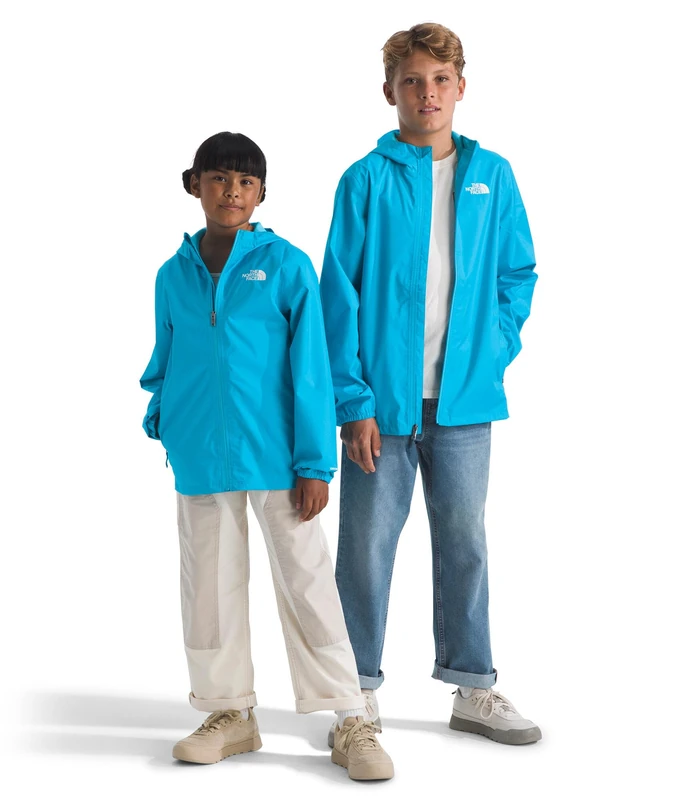The North Face Kids Zipline Rain Jacket, Meridian Blue, 14/16 Years