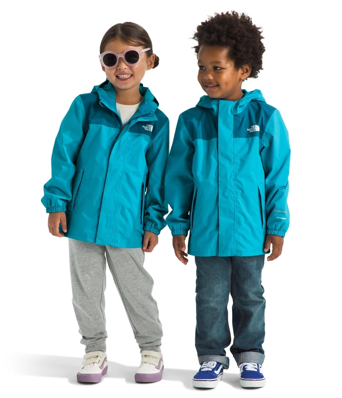 The North Face Kids Antora Rain Jacket, Meridian Blue/Dusk Blue, 6 Years - Image 1