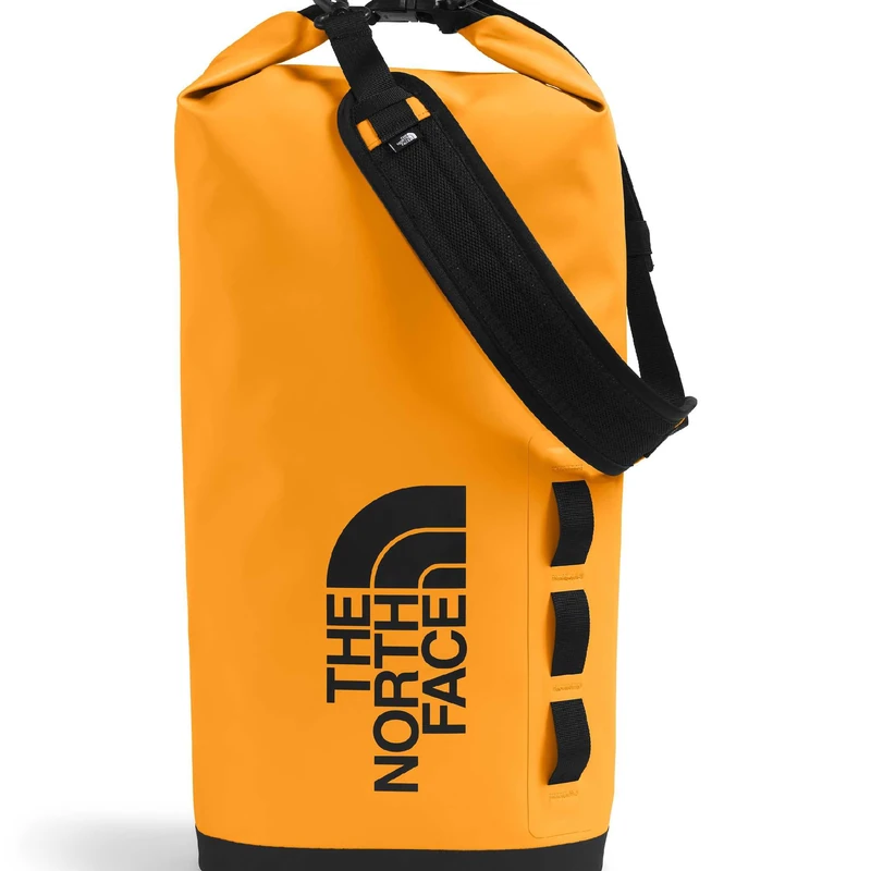 The North Face Unisex Base Camp 18L Dry Bag, Summit Gold/Tnf Black