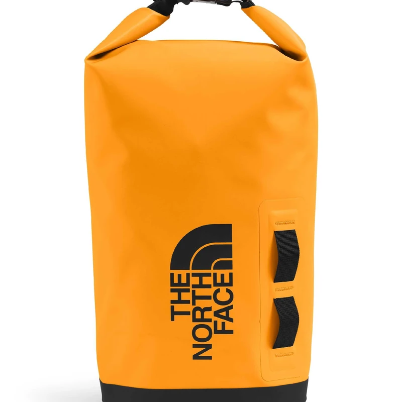 The North Face Unisex Base Camp 8L Dry Bag, Summit Gold/Tnf Black