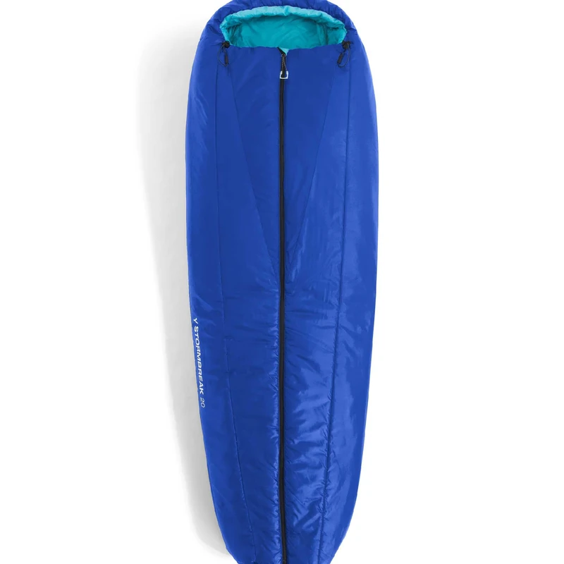 The North Face Kinder Stormbreak 20F Sleeping Bag Tnf Blue/River Ice REG - Image 1