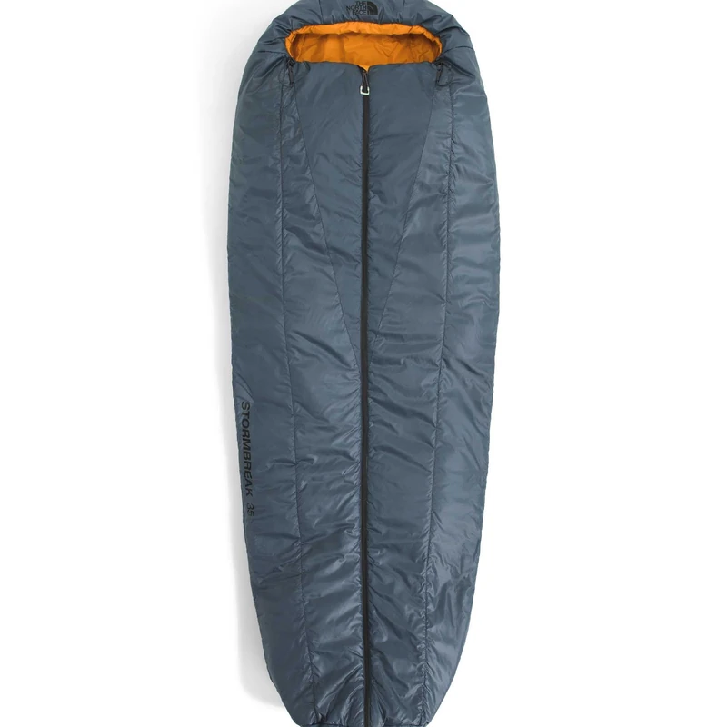 The North Face Unisex Stormbreak 35F Sleeping Bag Granite Grey/Dust Orang SHT