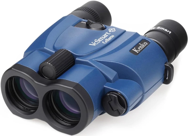 Kenko Image Stabilization Binoculars Vc Smart Cellarto 14x30, Roof Prism, Continuous Use 28 Hours, for Outdoor, Bird Watching, and Star Gazing, 097939