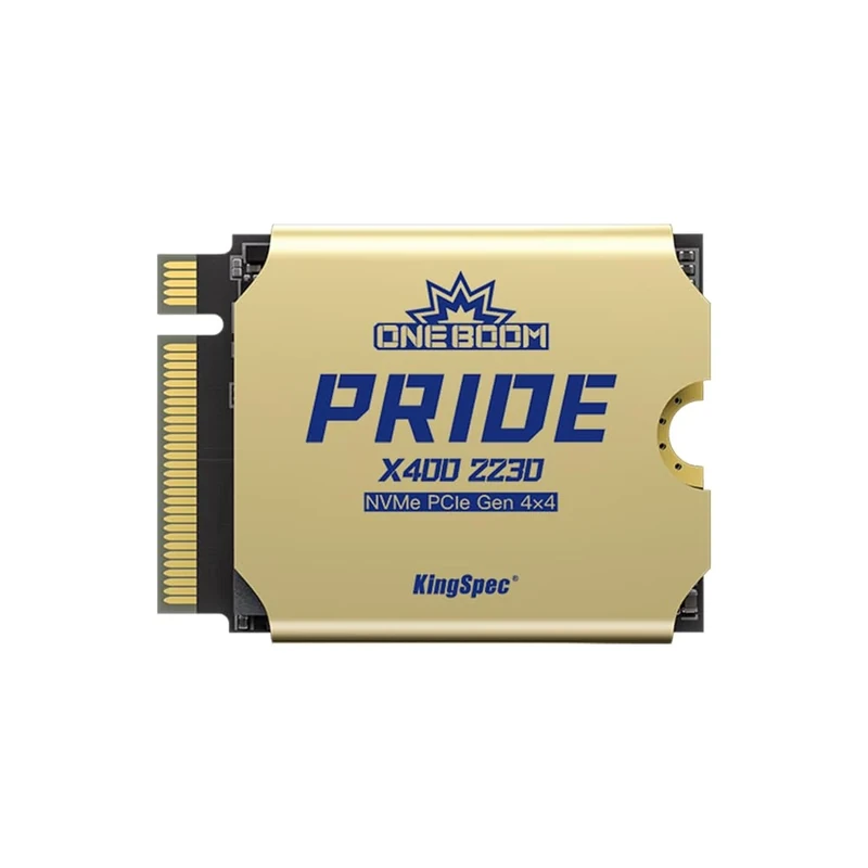 KingSpec ONEBOOM 512GB M.2 NVMe 2230 PCIe 4.0 SSD with Heatsink, TLC 3D NAND, Read Speed up to 5000MB/s Internal Solid State Drive, Compatible with Steam Deck, ROG Ally, Surface Pro