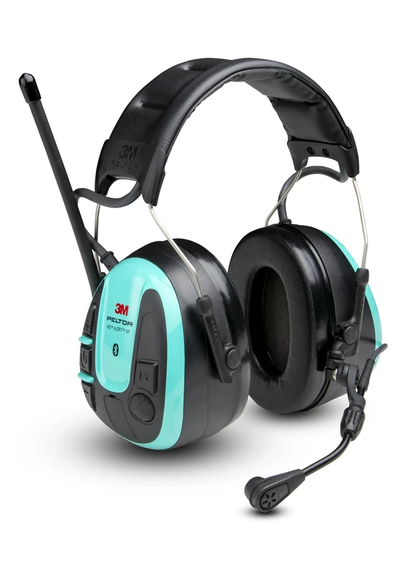 3M PELTOR WS ALERT XP+ FM Radio Headset, RDS, App Support, Headband, MultiPoint Bluetooth, OTA, MRX21A2WS7