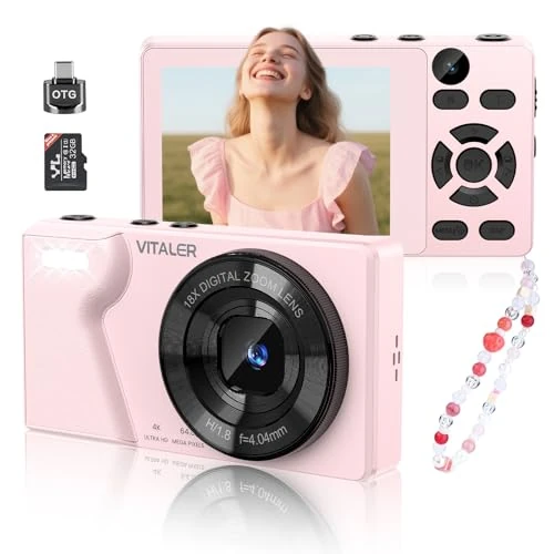 Compact Digital Photo Camera (Pink)