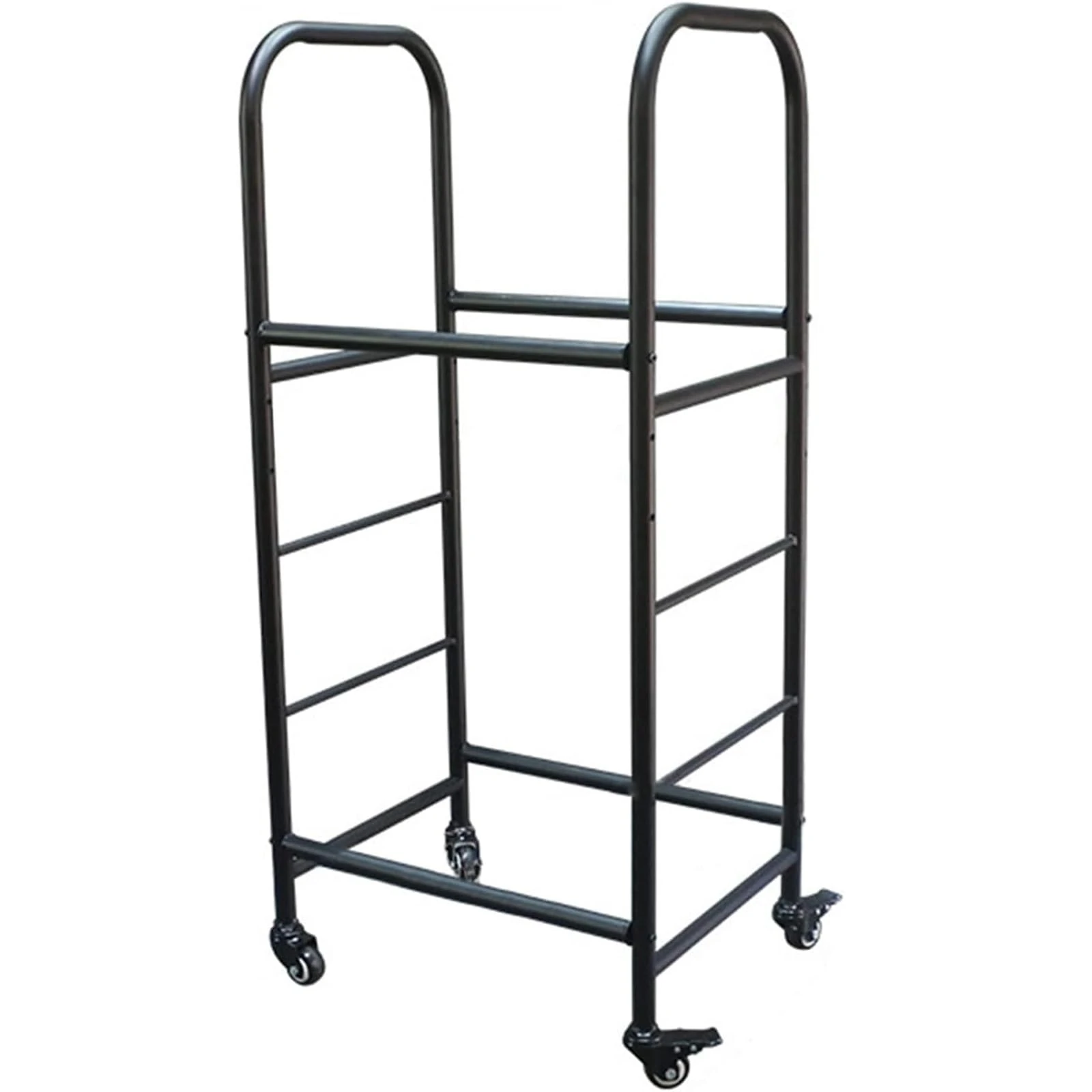 SaryEdge Rolling Tire Shelf - Holds 4 Tires, Car Tire Display Rack Tyre Stand, Garage Workshop Wheel Holder for Spare Tires or Winter Tires(