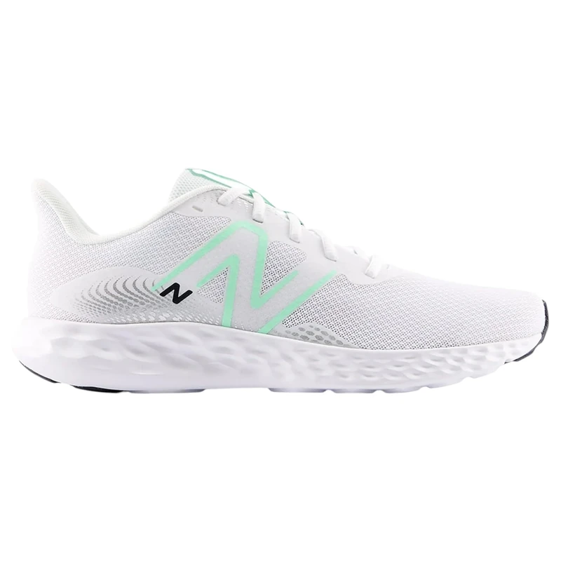NEW BALANCE Mens 411 Sneaker, White, 6.5 UK