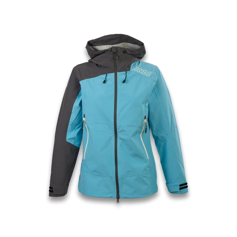 Ande Women's Pieve Lady JKT Technical Jacket | Windproof | Outdoor, Blue Atoll/Antr, XS - Image 1