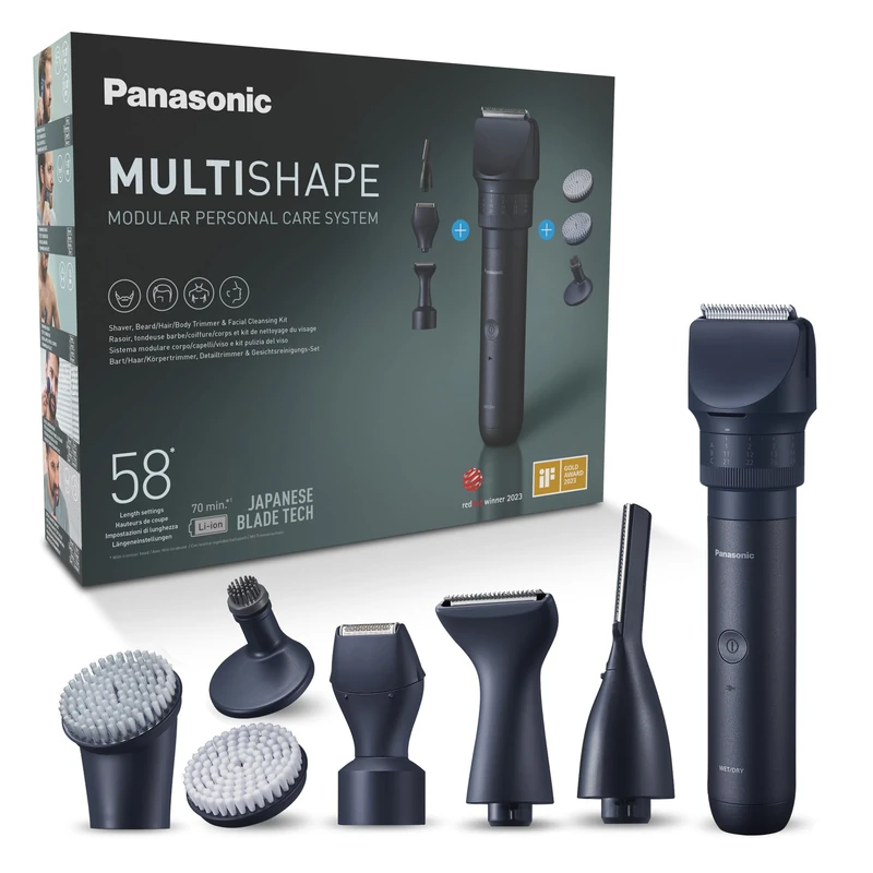 Panasonic XSHAPE-Trim MULTISHAPE Beard and Hair Trimmer