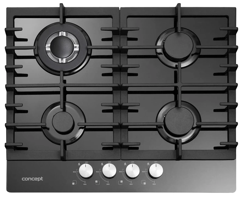 Concept PDV7260bc, Gas hob, Black