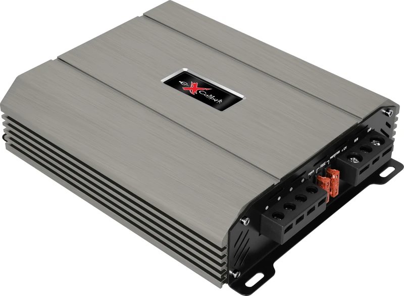 Excalibur X1100.1 Mono Car Audio Monoblock Power Amplifier 1000W RMS at 1 Ohm 720W RMS at 2 Ohm 420W RMS at 4 Ohm Variable Low Pass Subsonic Filter Bass Boost and Phase Control for Subwoofers.