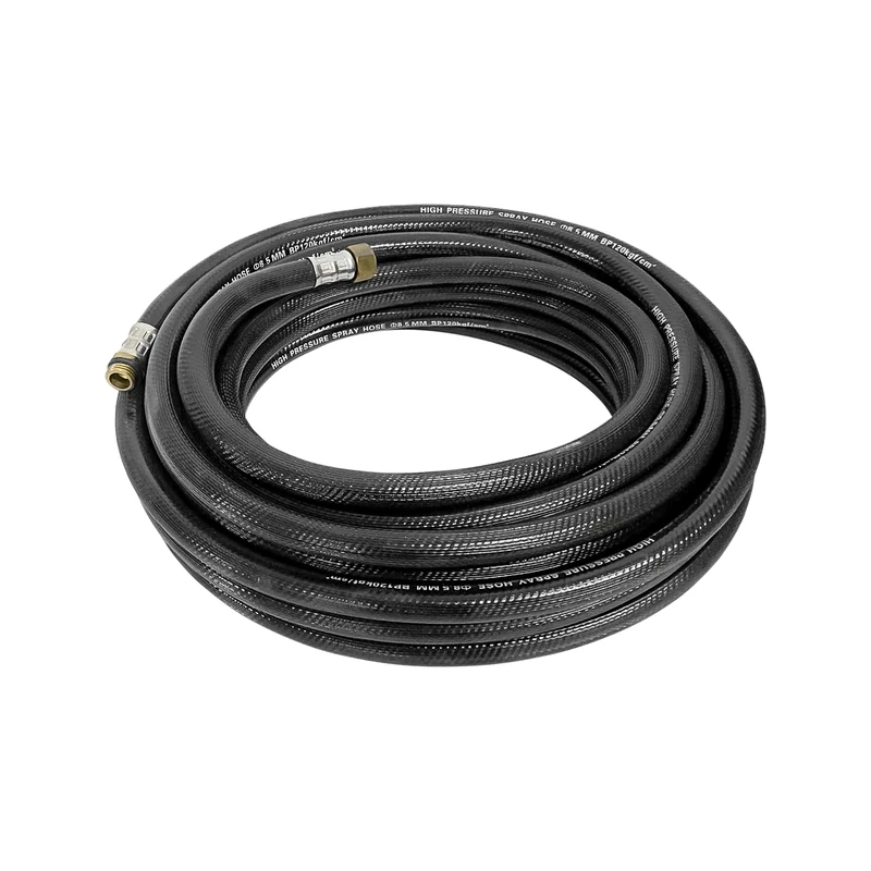 Bricoferr BFG8510A Hose for Sprayer 10 m, Black/White