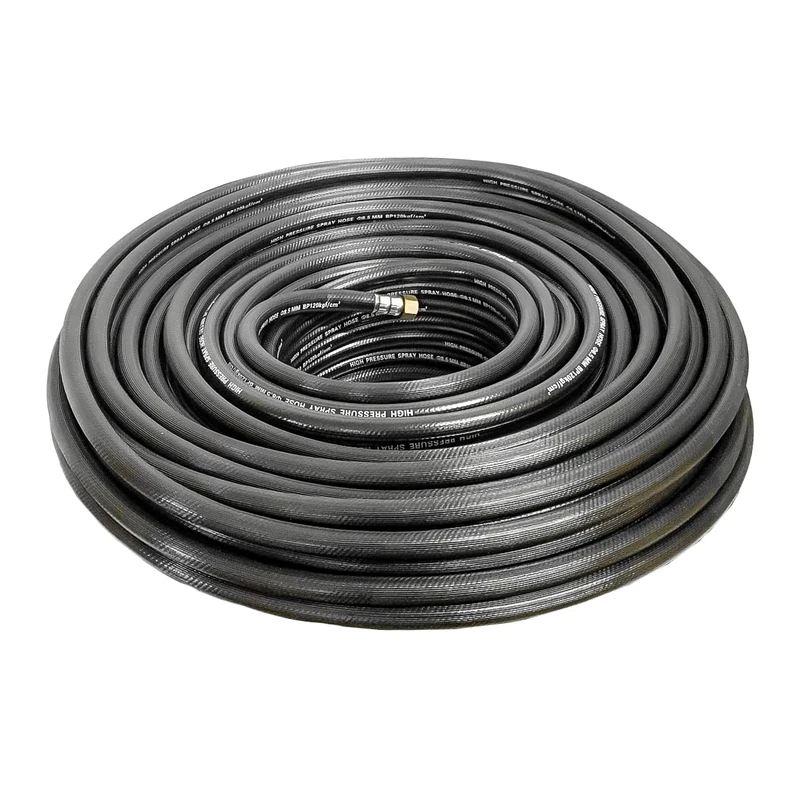 Bricoferr BFG8550A Hose for Sprayer 50 m, Black/White