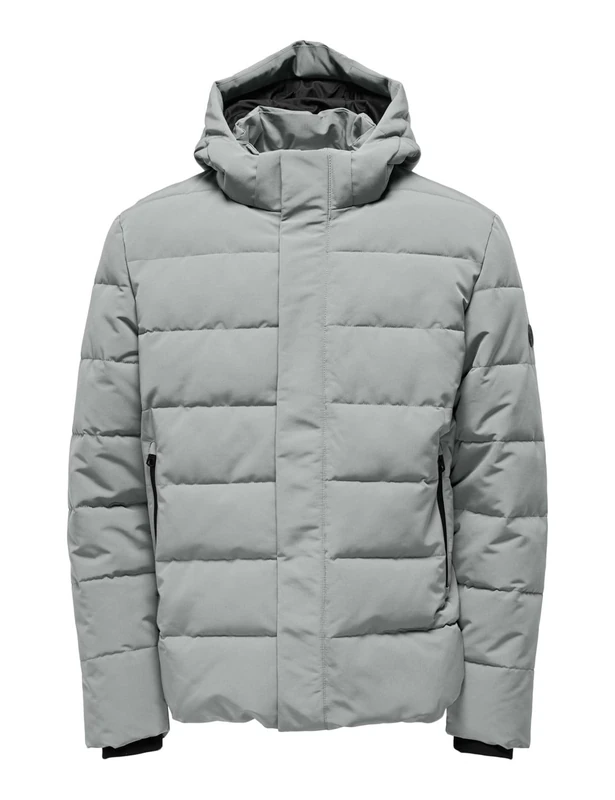 Only & Sons Onscayson Puffa OTW Noos, Grey, x_s Mens, grey, x_s
