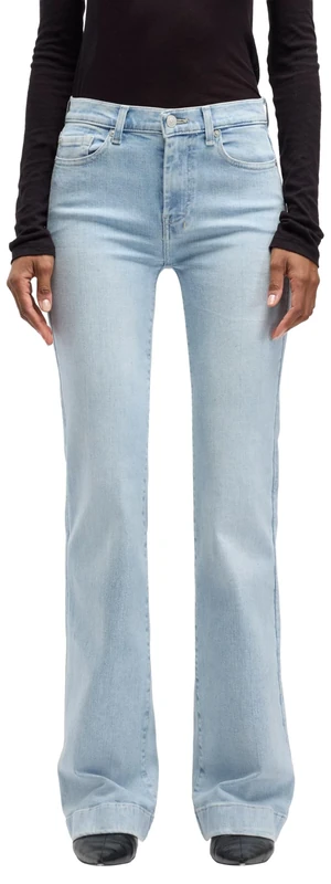 7 For All Mankind Women's Dojo Sparkling Jeans, Light Blue, 49 De, 23W