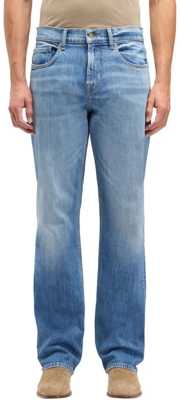 7 For All Mankind Men's Austyn Heirloom Jeans, Light Blue, 32 W - Image 1