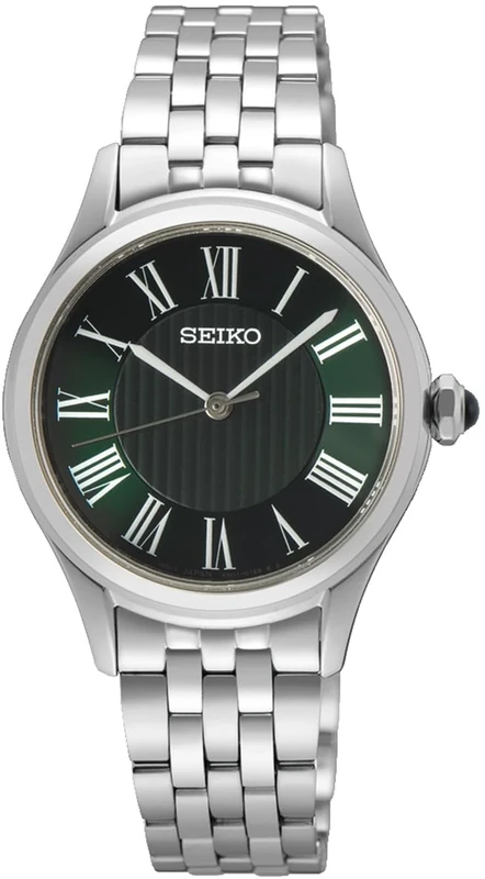 Seiko Women's Analog Quartz Watch with Stainless Steel Strap SUR611P1