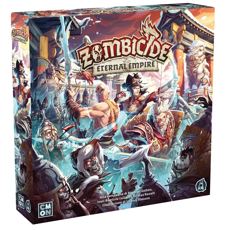 Asmodee Zombicide White Death - Eternal Empire Board Game Expansion, 14+ Years, 1-6 Players, Italian Edition