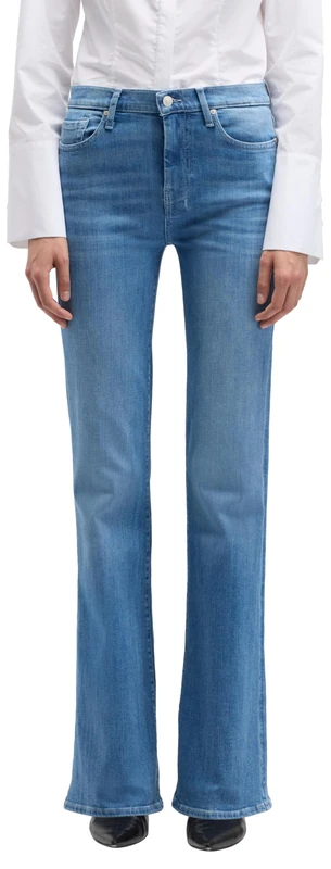 7 For All Mankind Women's Dojo Iceflow Jeans, Light Blue, 26 W
