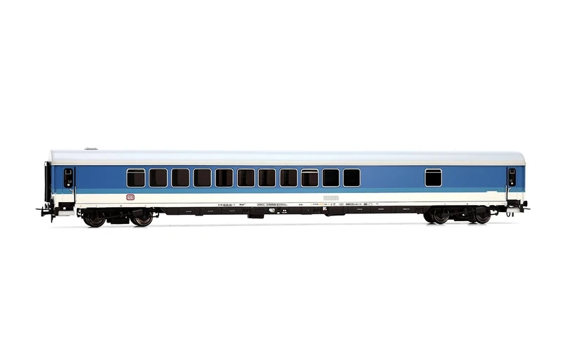 Rivarossi HR4348 DB, 4-axle bar coach WGmh 854 in InterRegio livery, ep. IV