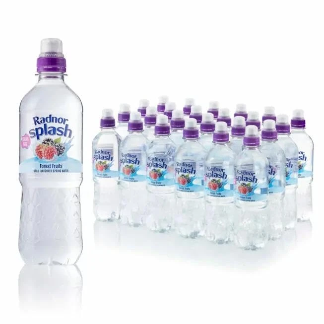 Forest Fruits Still Flavoured Spring Water – 24 x 500ml – Sugar-Free, Low-Calorie, Natural Flavourings – 100% Recyclable Bottles