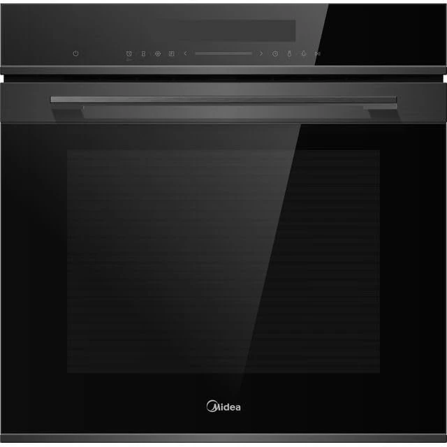 Midea Built In Electric Single Oven - Black - A Rated