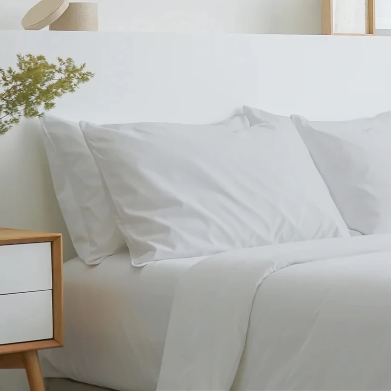 Certified Egyptian Cotton Rich, 400 TC Flat Sheet King Size - Silky-Soft Luxury Sateen Sheets - Wrinkle-Resistant, Skin Friendly & Breathable - 2” Hemstitched Flat Sheets - Light Grey