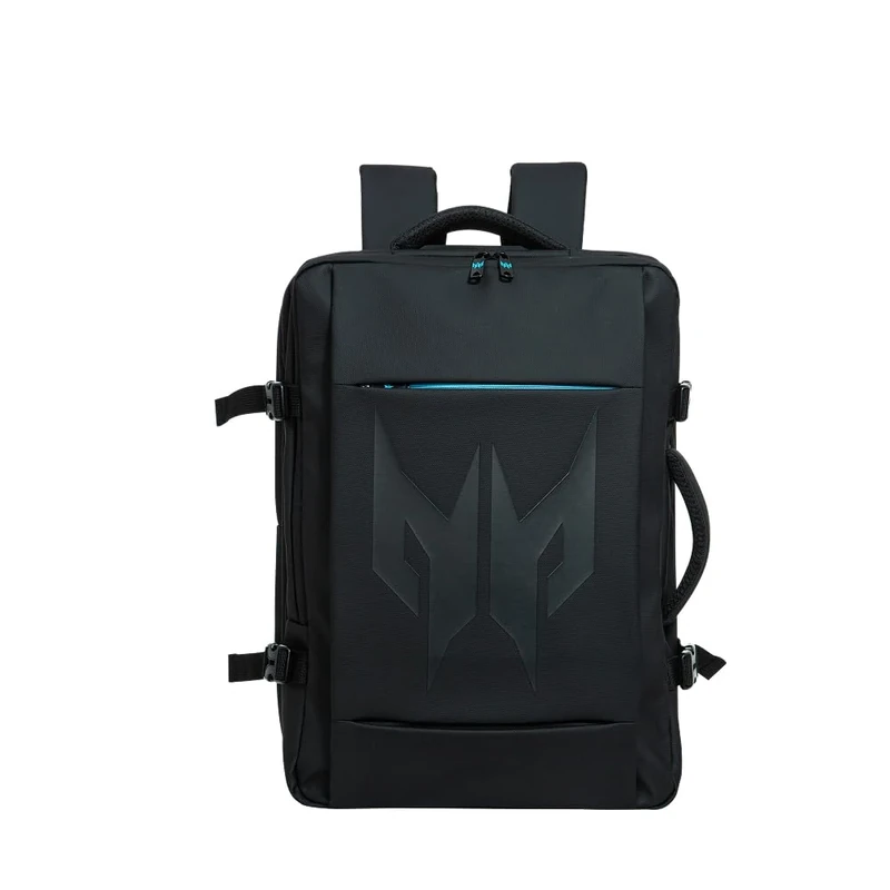 acer Predator Robust PBG470 Backpack, Black with Blue Accents, Grande - Image 1