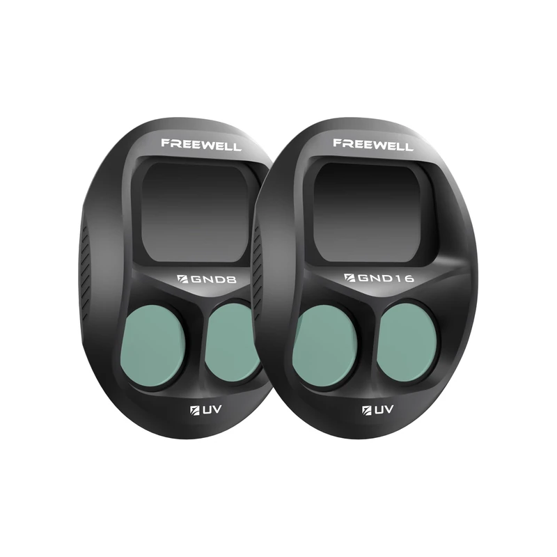 Freewell GND 2-Pack Filter for DJI Mavic 4 Pro–GND0.9 & GND1.2–Graduated Neutral Density Filters for Aerial Landscape Photography