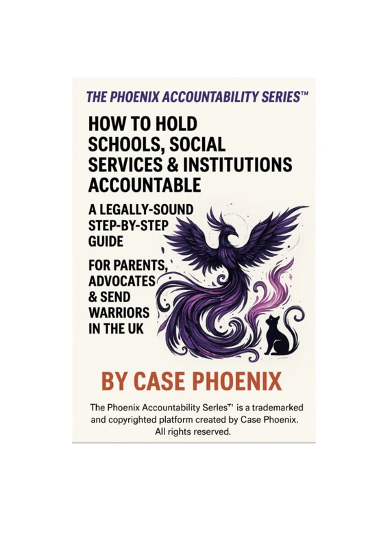 The Phoenix Accountability Series™: HOW TO HOLD SCHOOLS, SOCIAL SERVICES & COUNCILS ACCOUNTABLE