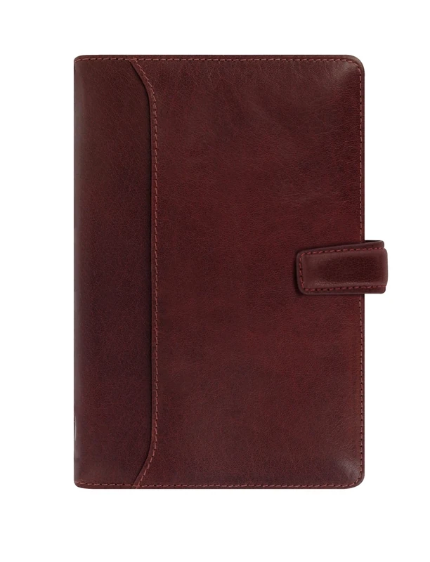 Filofax Lockwood Personal Leather Organiser - Garnet