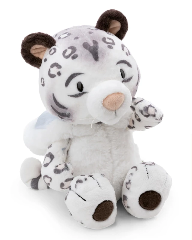 NICI Cuddly Toy, Snow Leopard Eleni Snowbell, 50 cm, White, Soft Plush Toy, Cute Stuffed Toy for Cuddling and Playing, Great Gift Idea for Children and Adults – 62429