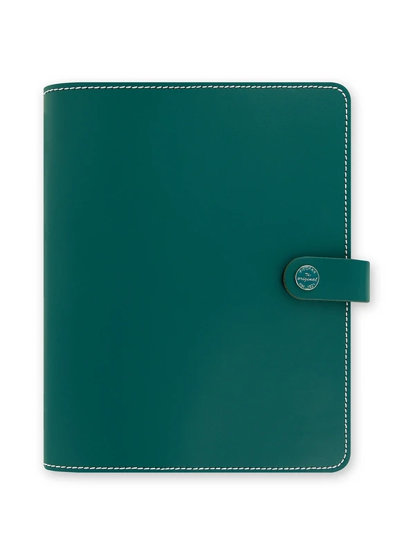 Filofax The Original A5 Leather Organiser - Aqua