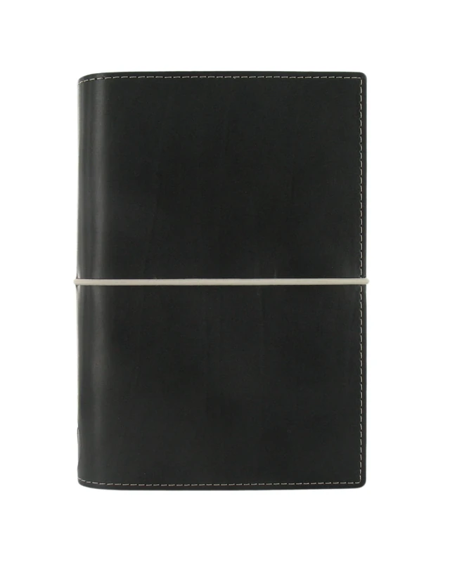 Filofax Domino Personal Organiser - Black