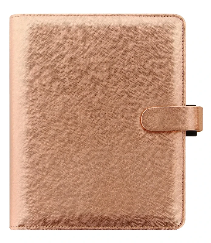 Filofax Saffiano A5 Organiser - Rose Gold