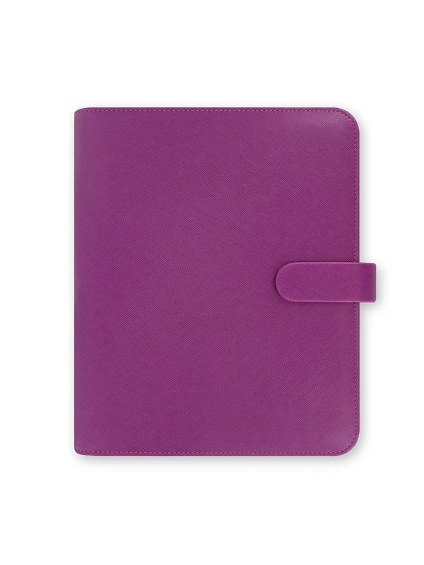 Filofax Saffiano A5 Organiser - Raspberry