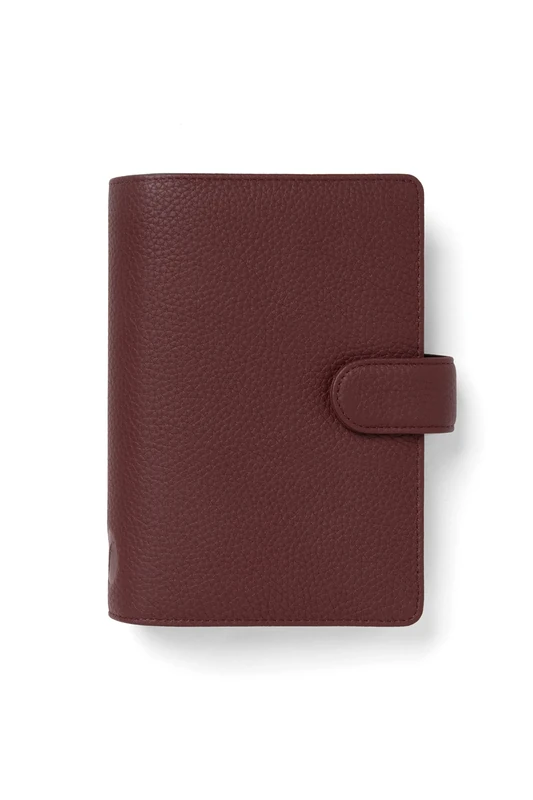 Filofax Norfolk Personal Leather Organiser - Currant