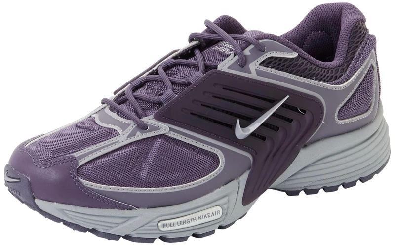 NIKE Men's Air Pegasus Wave Sneaker, Dark Raisin Cement Grey Metallic Silver, 6.5 UK