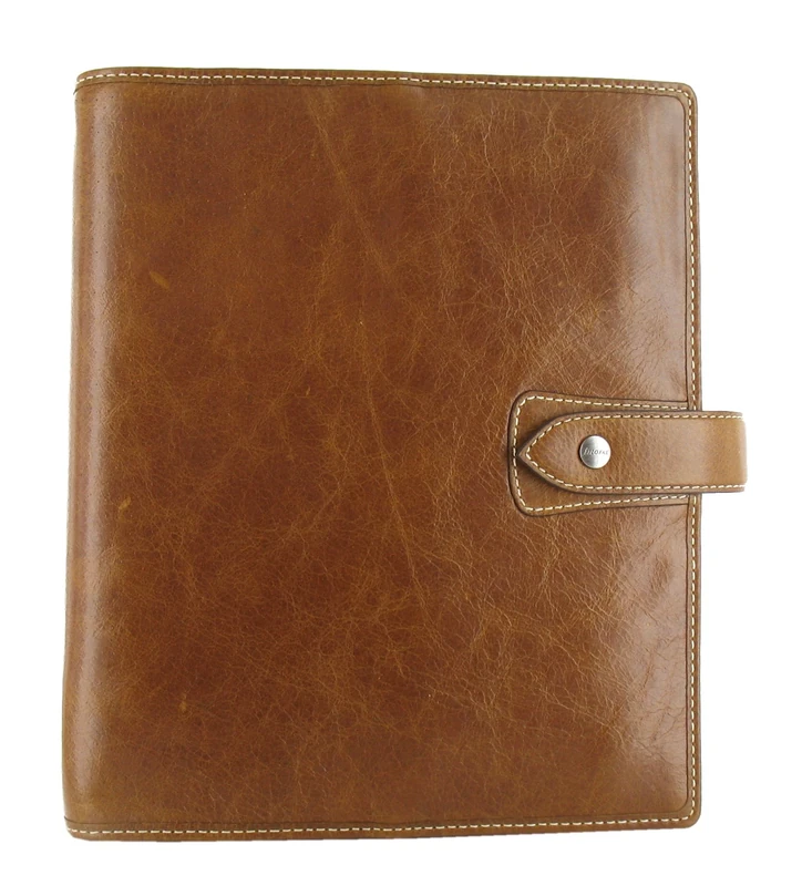 Filofax Malden A5 Leather Organiser - Ochre