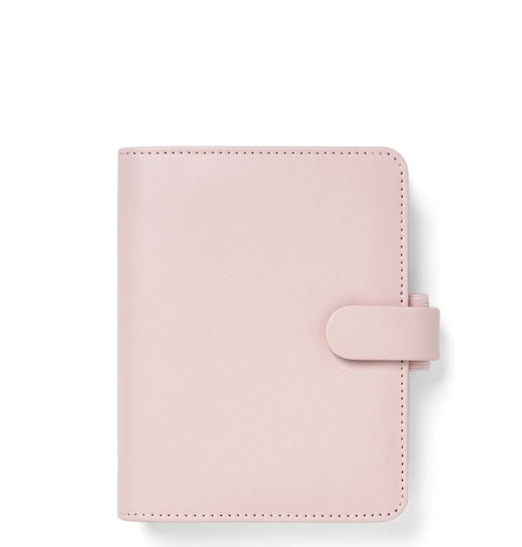 Filofax Saffiano Pocket Organiser - Blush