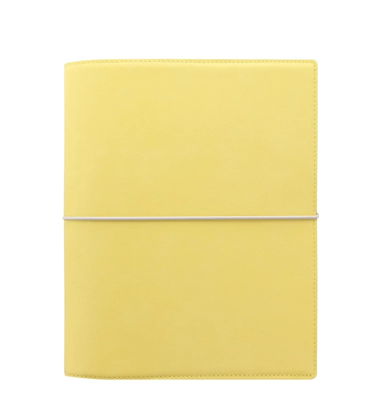 Filofax Domino Soft A5 Organiser - Lemon