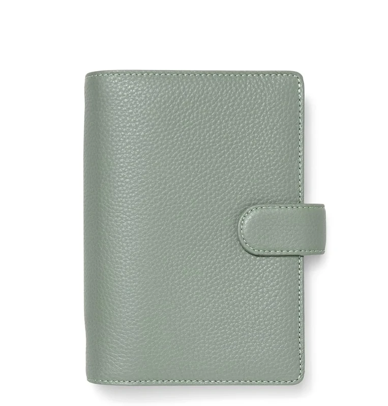 Filofax Norfolk Personal Leather Organiser - Sage
