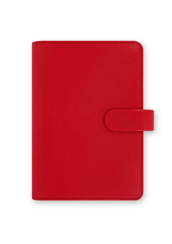 Filofax Saffiano Personal Organiser - Poppy