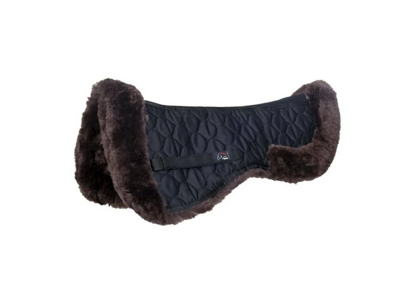 HKM Style Lambswool saddle pad Dark Brown One Size