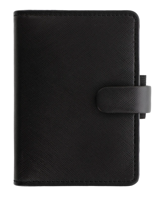 Filofax Saffiano Mini Organiser - Black